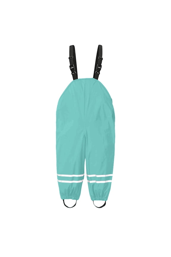 Girls Boys Waterproof Overalls Toddler Kids Rain Dungarees Windproof Mud Jumpsuit Clothes Trendy Comfortable Outdoor School Action Workwear Toddler To Big Kid