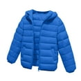 thumbnail image 1 of Girls Boys Winter Coat Hooded Puffer Jacket Packable Lightweight Down Coats Warm Waterproof Snow Jackets with Pockets, 1 of 5