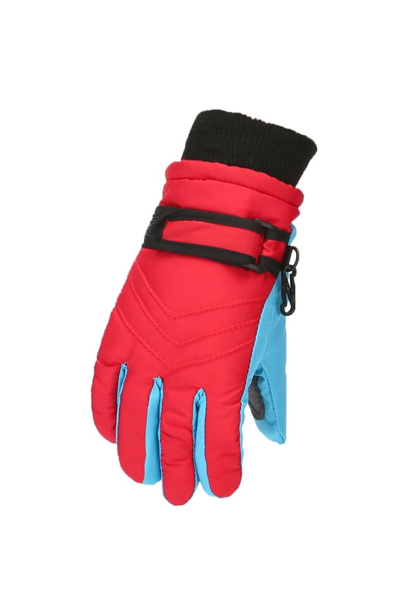 Girls Boys Winter Gloves Cold Weather Windproof Waterproof Snowboarding Skating Gloves for Kids Gloves Mittens