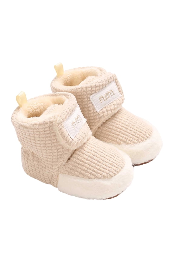 Girls Boys Winter Shoes Soft Sole Boots