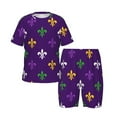 mardi gras toddler pajamas