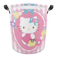 Girls BoysHello Kitty Laundry Basket, Cartoon Animals Laundry Hamper