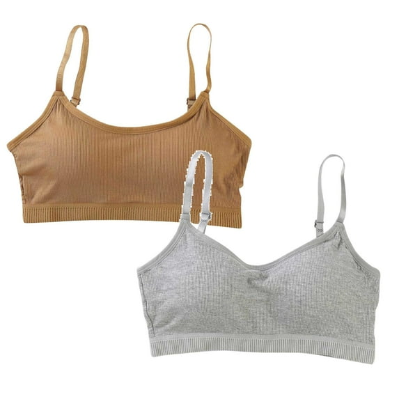 Girls Bralette Kids Girls Underwear Bra Vest Children Adjustable Shoulder Strap Underclothes Undies Clothes,One Size