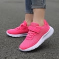 thumbnail image 1 of Girls Breathable Mesh Sneakers, Lightweight Non- Hook & Loop Sports Shoes for Kids 5-14 Years, Running Outdoor Play Footwear, 1 of 8