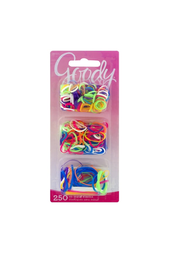Girls Bright And Bold Elastics 250ct