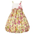 thumbnail image 1 of Girls' Bright Jungle Print Bubble Dress 8, 1 of 2