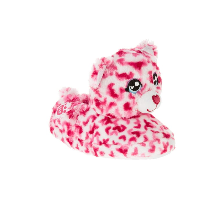 Girls Build A Bear Workshop Tiny Hearts Slippers Walmart
