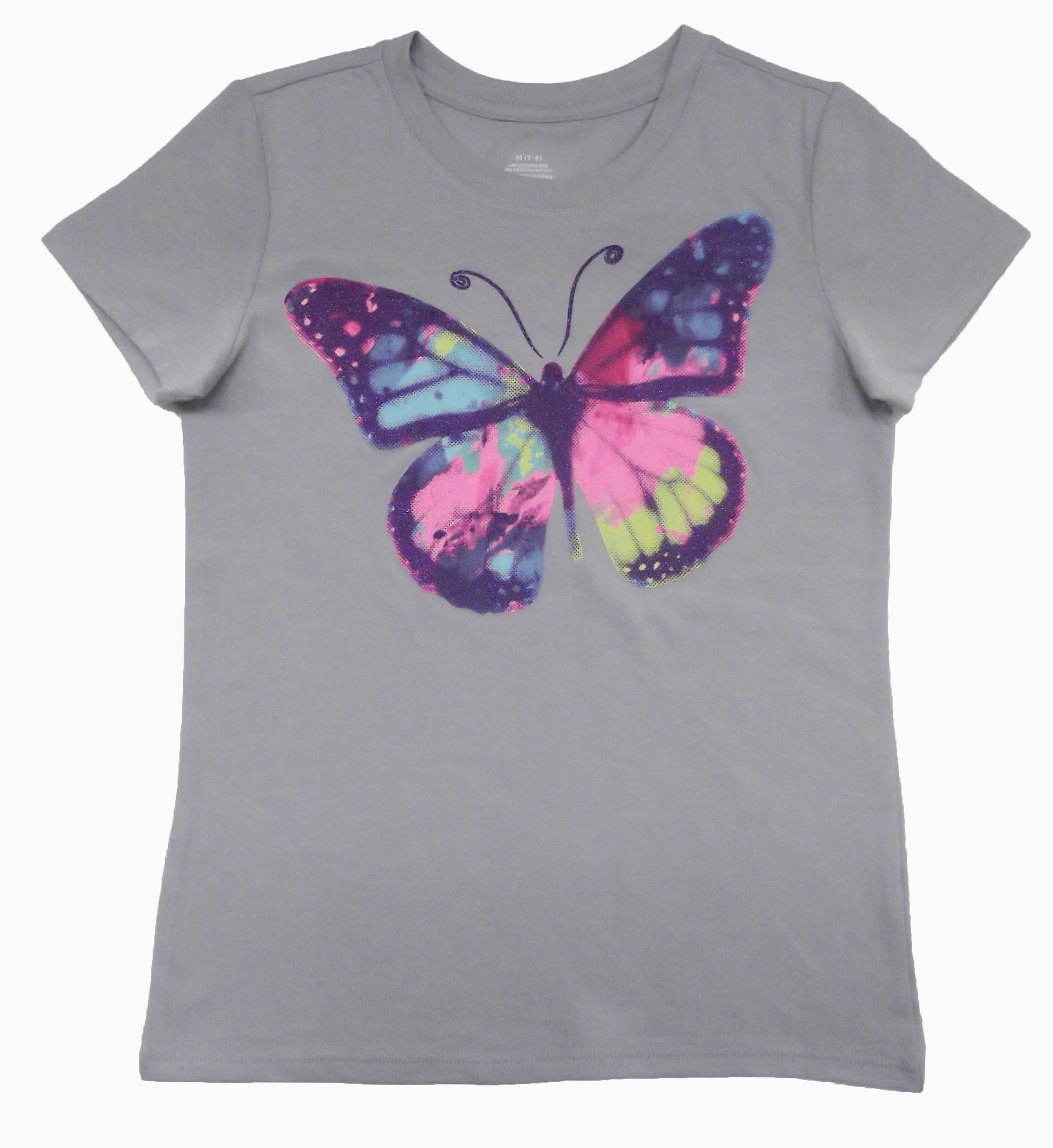 Girls hotsell butterfly shirt