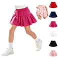thumbnail image 1 of Girls Butterfly Shorts 2 in 1 Flowy Athletic Shorts Tennis Skirt Pink Butterfly Shorts Volleyball Shorts for Girls 9-10 Years, 1 of 4