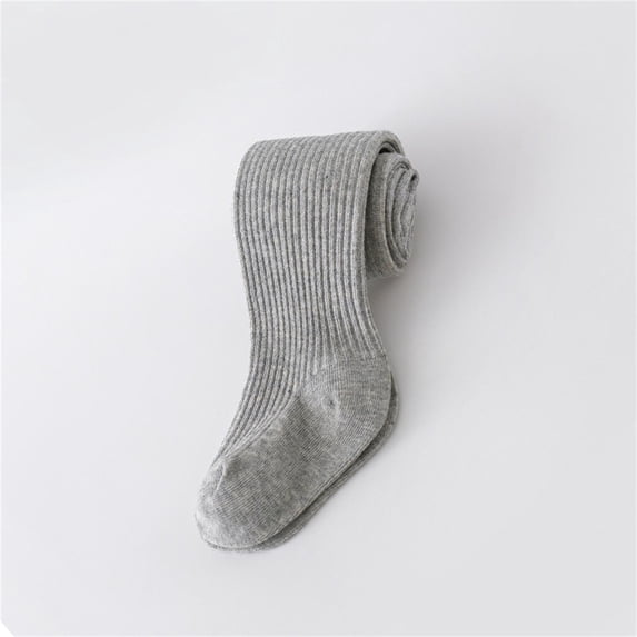 Girls Cable Knit Tights Cotton Footed Leggings Solid Color Seamless Winter Fall Stocking Pants for Kids