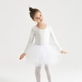 thumbnail image 1 of Girls' Camisole Dance Tutu Leotard with Fluffy 4-Layers Ballet Dress for Ballerina (18 Months - 7 Years), 1 of 7