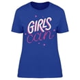 thumbnail image 1 of Girls Can Cute  T-Shirt Women -Image by Shutterstock, Female 3X-Large, 1 of 2