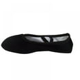 thumbnail image 1 of Women's Ballet Shoes Stretch Canvas Dance Slippers Split Sole for Girls/Adult, 1 of 5