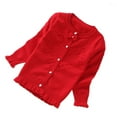 thumbnail image 1 of Girls' Cardigans Sweater Cotton Children School Uniform Sweaters 4-18 Years, 1 of 5