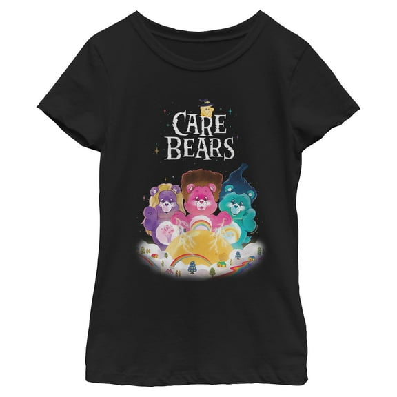 Girls Care Bears Powerful and Colorful Witches T Shirt