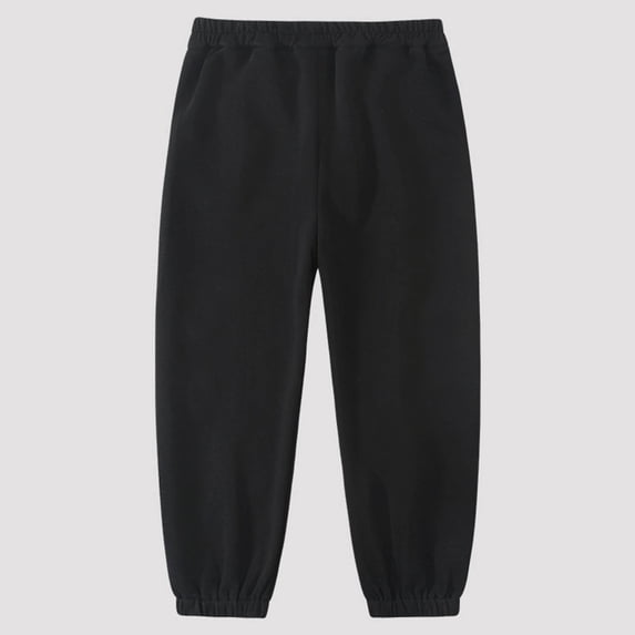 Girls' Cargo Pants Black Sweatpants Women Casual Stretch Hiking Gear Teen Girl Clothes 13-15 Years