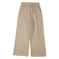 thumbnail image 1 of Girls Cargo Pants Button with Pocket Cute Summer Trousers Casual Fashion Beach Holiday Outfits Clothes for Kids Beige 12-14 Years, 1 of 7