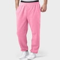 thumbnail image 1 of Boys Girls Cargo Pants Pink Cargo Pants Straight Leg Regular Casual Cargo Jogger Pants Boys Sweatpants Size 9-10 Years, 1 of 7