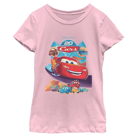 Girls Cars Anniversary Poster T Shirt