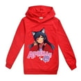 thumbnail image 1 of Girls Cartoon Aphmaus Hoodie Anime Tops Pullover Toddler long Sleeve Sweatshirt Cute Jumper 4-13 Years, 1 of 2