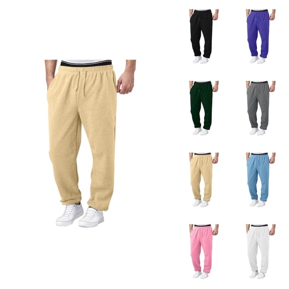 Girls Casual Jogger Pants, 3 Pack Soft Comfortable Sweatpants, Loose Fit Elastic Waistband, Breathable Fabric, Wide Leg Drawstring, Open Bottom with Pockets