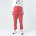 thumbnail image 1 of Girls Casual Pants Children Boys Pants Big Children Fashionable Striped Home Pants Children Pants Full Length Pants, 1 of 3