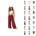 thumbnail image 1 of Girls' Casual Pants For Girls – Everyday Comfort Everyday Wearable Pants For Kids With Elastic Waist And Easy Care, 1 of 7