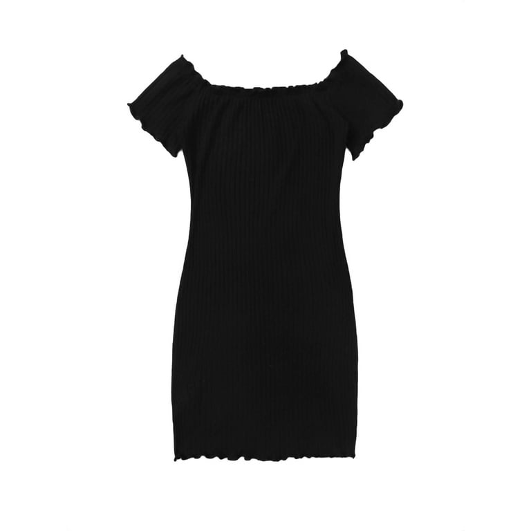 Walmart girls shop black dress