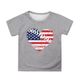 thumbnail image 1 of Girls Casual Printed Short Sleeve Round Neck T-Shirt For Everyday Play And School Wear Comfortable Tee, 1 of 4