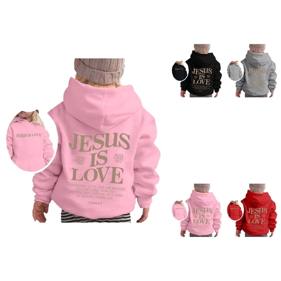 Girls Casual Printed Tie-Dye Pullover Hoodie, Long Sleeve Round Neck Sweatshirt for Kids 2-14 Years, Soft Oversized Trendy Preppy Outerwear