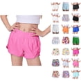 thumbnail image 1 of Girls Casual Running Shorts Loose Breathable Yoga High Waist Workout Shorts For Kids Sports Fitness Leisure, 1 of 4