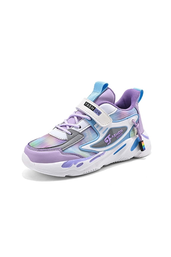 Girls Casual Shoes Lightweight Breathable Non Slip Structure Classic Running Shoes Comfortable Toddler Athletic Footwear Fashionable Kids Shoes For Girls Everyday Wear ,Us Size:1