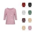 thumbnail image 1 of Girls Casual Tunic Tops Short Sleeve Loose Soft Blouse T-Shirt for 4-13 Years, 1 of 3