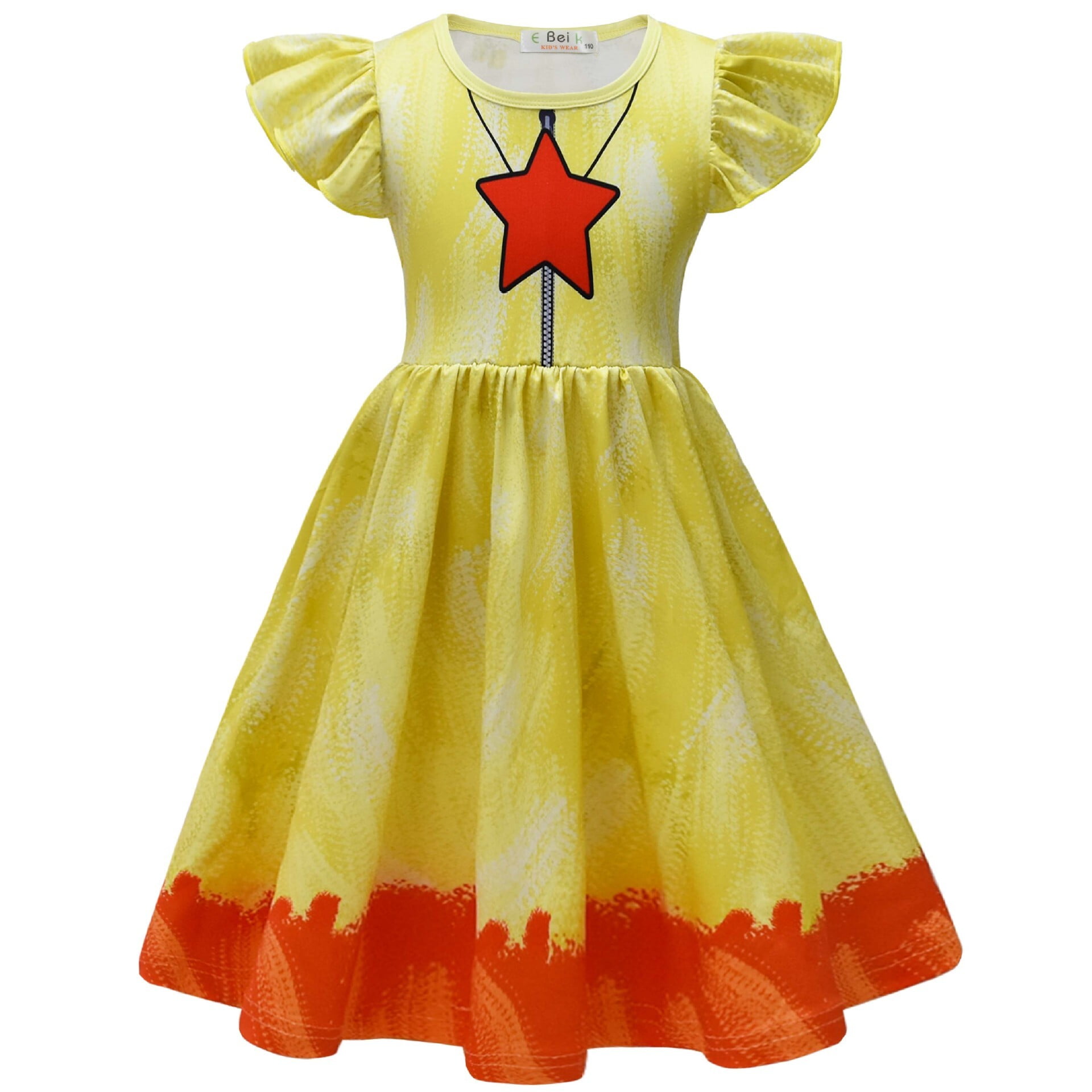 Girls Cat Princess Costume Birthday Party Dress Halloween Cosplay