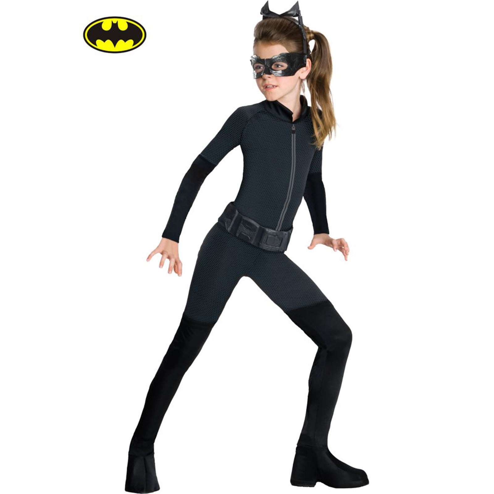 Girls Catwoman Costume - Walmart.com