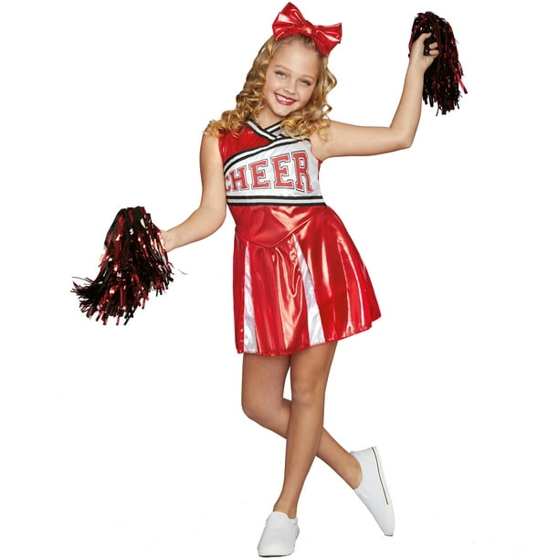 Girls Cheer Cuteness Cheerleader Halloween Costume, Way to Celebrate ...