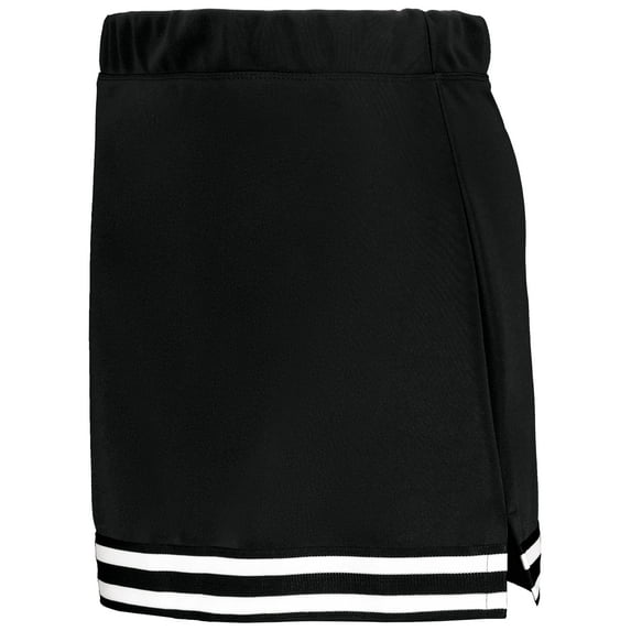 Augusta Sportswear 6926.529.XXS Girls Cheer Squad Skirt, Black & White - 2XS