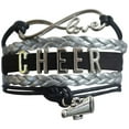 thumbnail image 1 of Girls Cheerleading Bracelet, Cheer Gifts- Cheer Jewelry- Cheer Bracelet- Adjustable Cheer Charm Bracelet- Gift For Cheerleaders, Cheer Teams & Cheerleading Coaches, 1 of 2