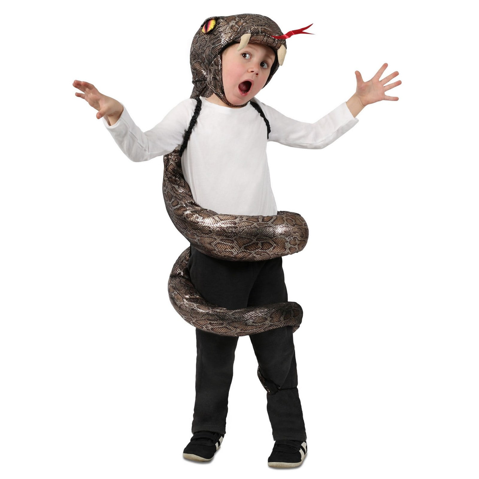 Girls Child Slither Snake Child Costume Walmart