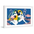 thumbnail image 1 of Girls Chilling Out Framed Painting Print, 1 of 6