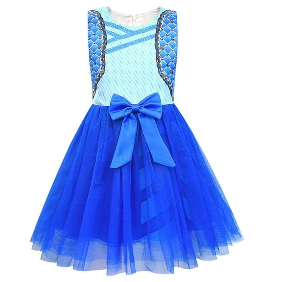 Girls Chloe Costume Princess Dress Halloween Movie Cosplay Outfits, Size 4-10Y