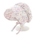 thumbnail image 1 of Girls Christening Hat Baby Girl French Bonnet Sun Cap Infant Breathable Hat Vintage Headdress Little Girl, 1 of 9