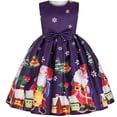 thumbnail image 1 of Girls Christmas Dresses Fancy Halloween Christmas Festival Party Dress 2-9Y, 1 of 6