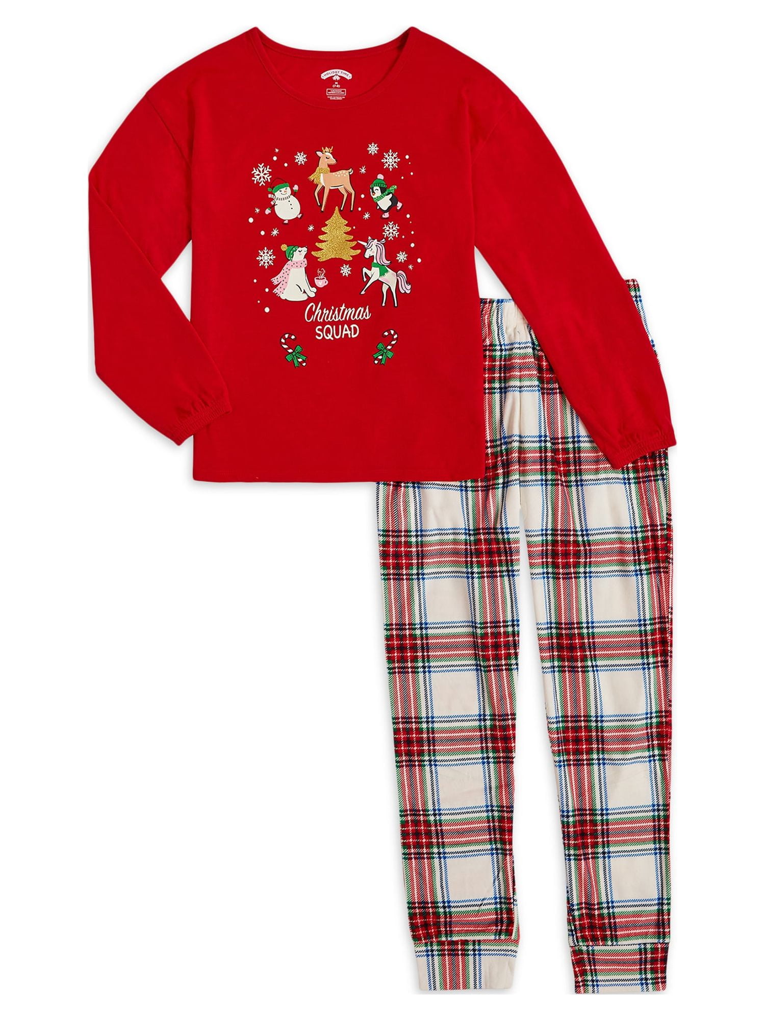 Christmas girls pyjamas deals