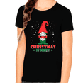thumbnail image 1 of Girls Christmas Shirt Christmas Gnome Cute Christmas Outfits for Girls Christmas Shirts for Kids, 1 of 5