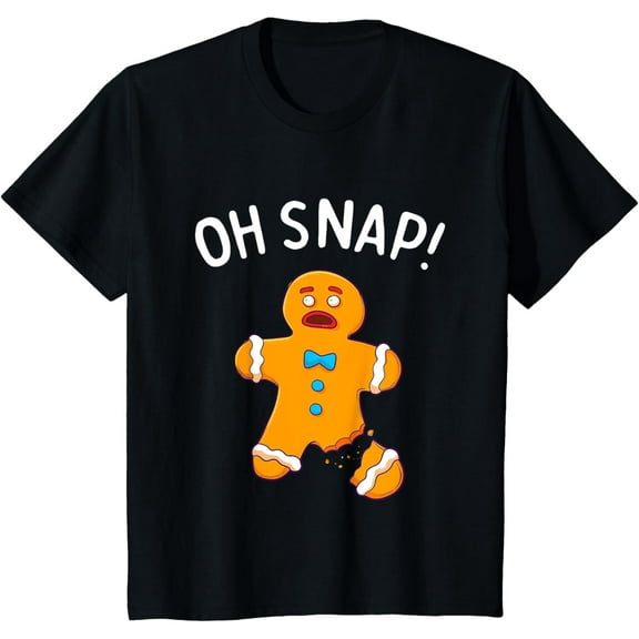 Girls Christmas Short Sleeve T-Shirt | Cute Holiday Graphic Tee