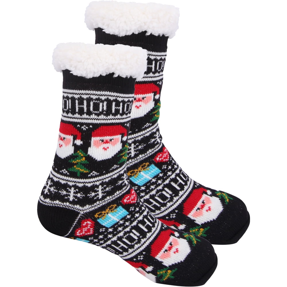 Girls christmas slipper socks sale