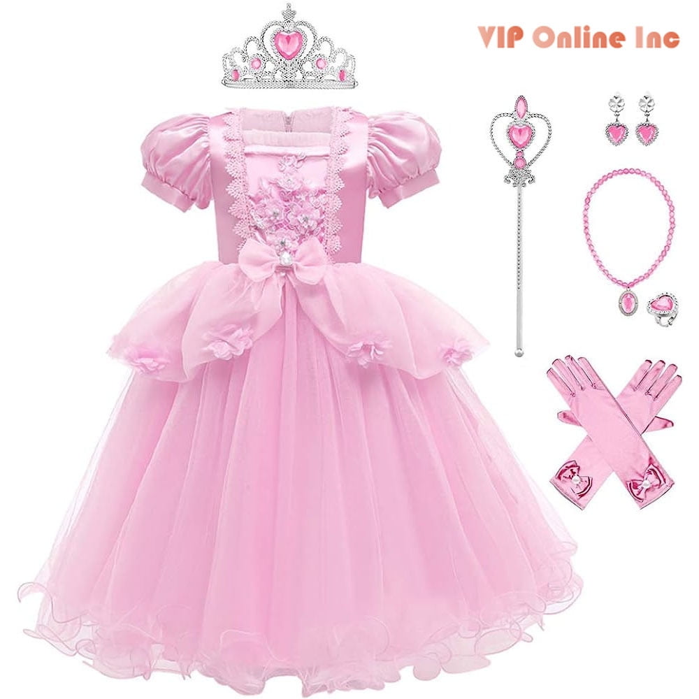 Girls Cinderella Princess Dress Birthday Party Halloween Christmas Carnival Cosplay - Walmart.com Girls Cinderella Princess Dress Birthday Party Halloween Christmas Carnival Cosplay - Walmart.com