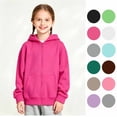 thumbnail image 1 of Girls Classic Long Sleeve Zip Up Hoodie, Kids Lightweight Hooded Jacket, Size 4-18, 1 of 4