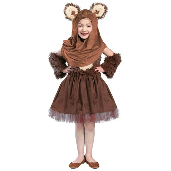 Girls Classic Star Wars Wicket Dress Costume